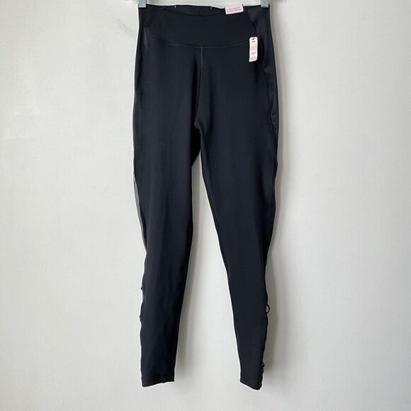 Victoria’s Secret Leggings Black Studio 7/8 High Rise Breathable S - Picture 13 of 13